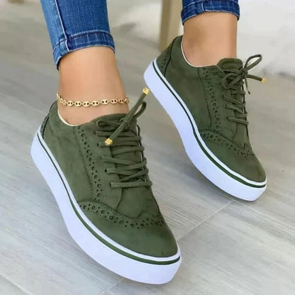 Flat Trainers for Women – Comfortable Casual Sneakers for Everyday Wear