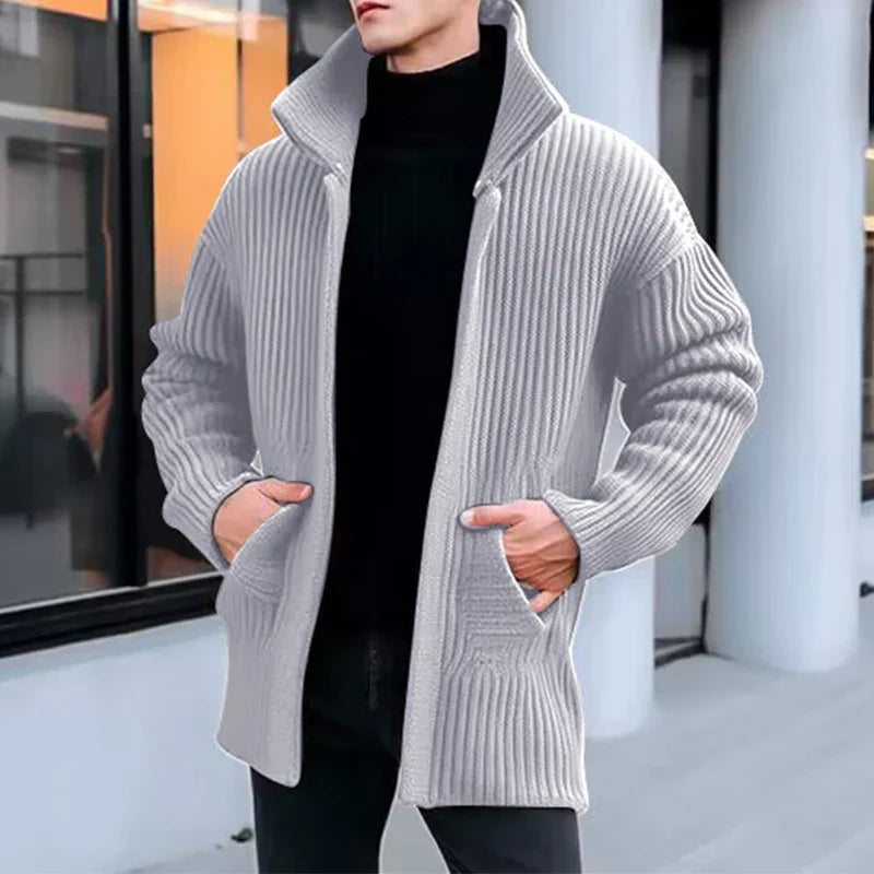 Men's Classic Cardigan – Stylish Knit Sweater for Casual and Formal Wear