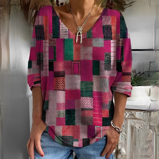 Women's Fashion Blouse – Stylish Lightweight Top with Elegant Design for Casual Wear