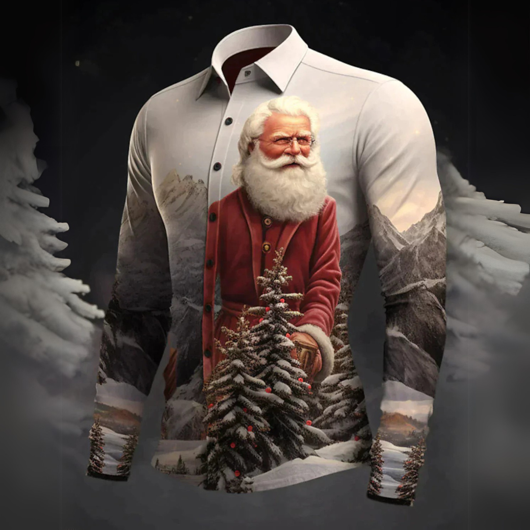 Christmas Shirt for Men – Stylish Holiday Tee with Fun Design and Comfort