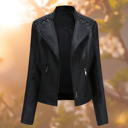 Leather Jacket for Women – Stylish Genuine Leather Outerwear for Fashion