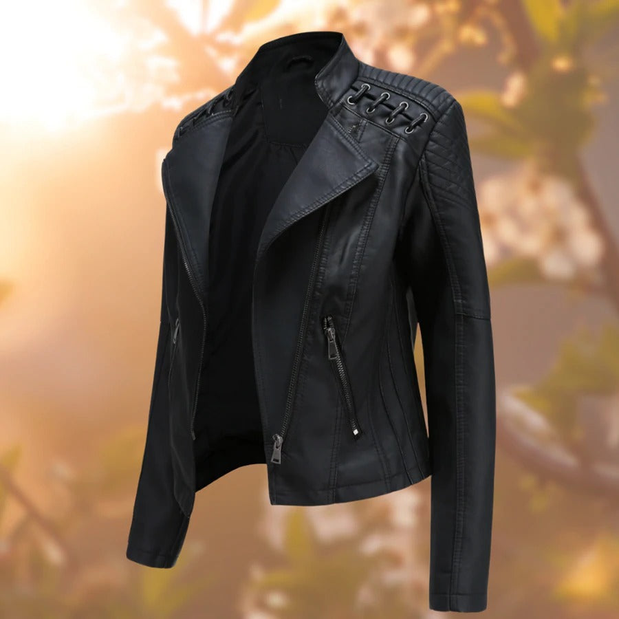 Leather Jacket for Women – Stylish Genuine Leather Outerwear for Fashion