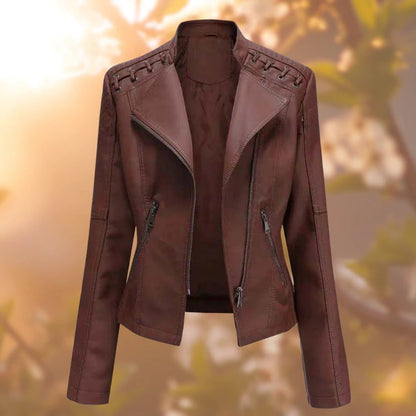 Leather Jacket for Women – Stylish Genuine Leather Outerwear for Fashion