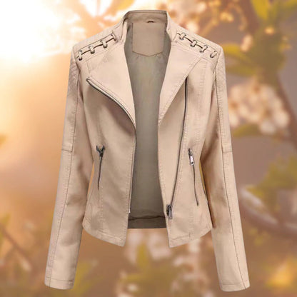 Leather Jacket for Women – Stylish Genuine Leather Outerwear for Fashion