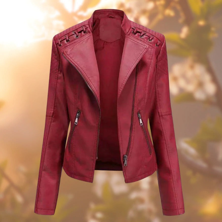 Leather Jacket for Women – Stylish Genuine Leather Outerwear for Fashion