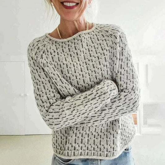 Women's Comfortable Jumper – Cozy Knit Sweater for Casual Wear & Style