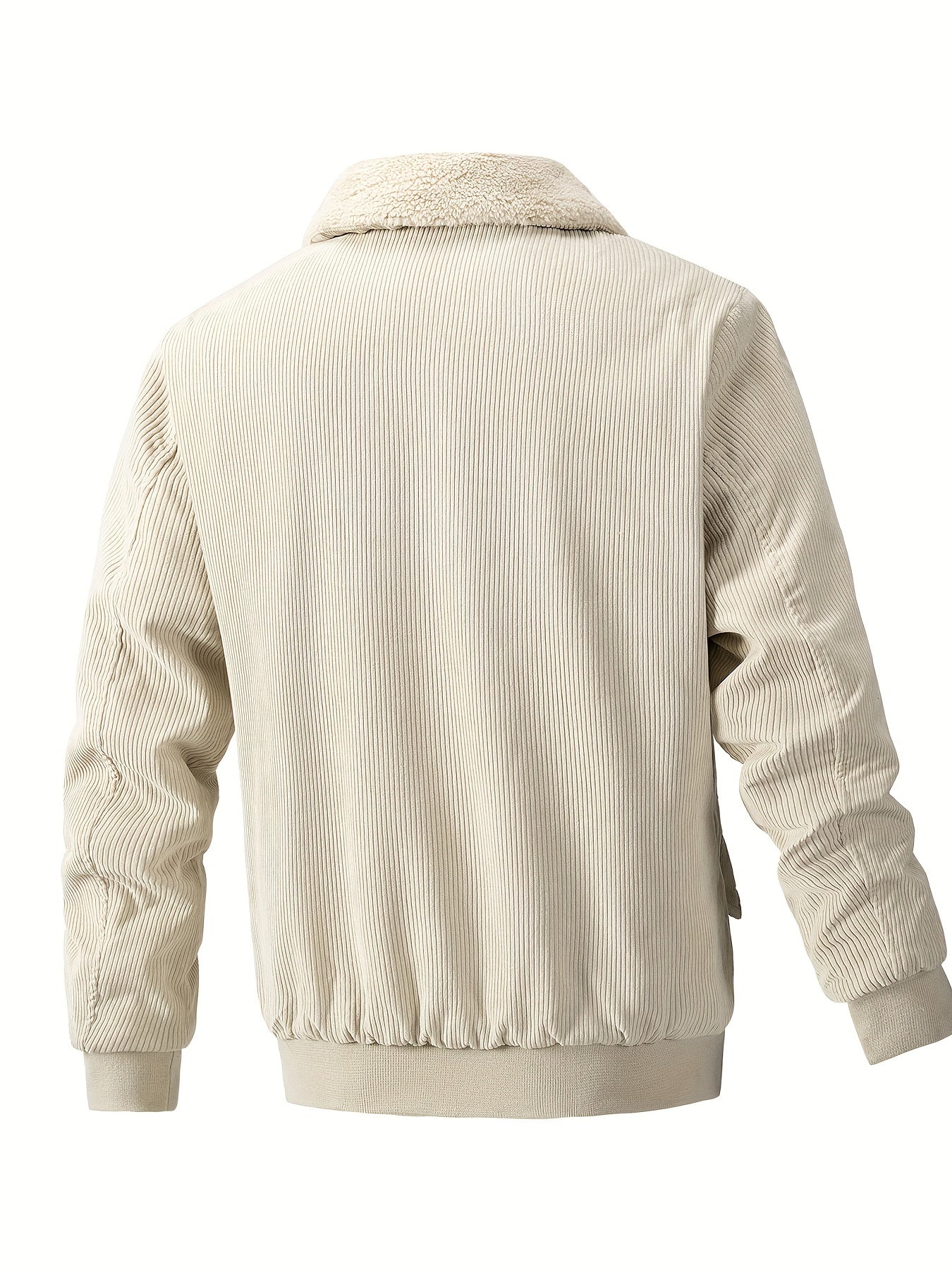 Men's Fleece Jacket High Collar – Warm Lightweight Outdoor Layering Wear