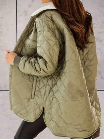 Winter Coat for Women – Long Warm Stylish Outerwear with Hood and Pockets