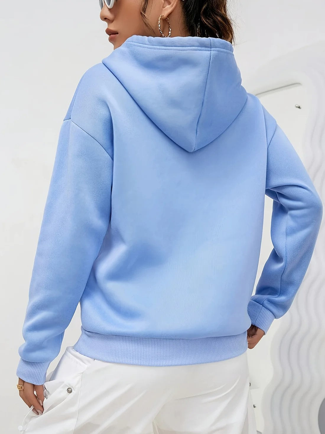 Women's Comfortable Hoodie – Soft Casual Pullover for Everyday Wear