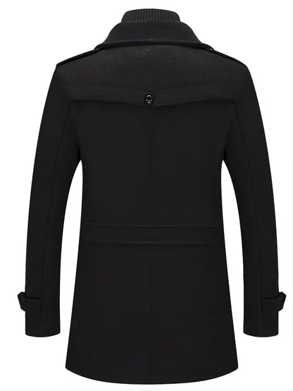 Men's Stylish Coat – Warm Winter Jacket with Modern Cut and Versatile Design