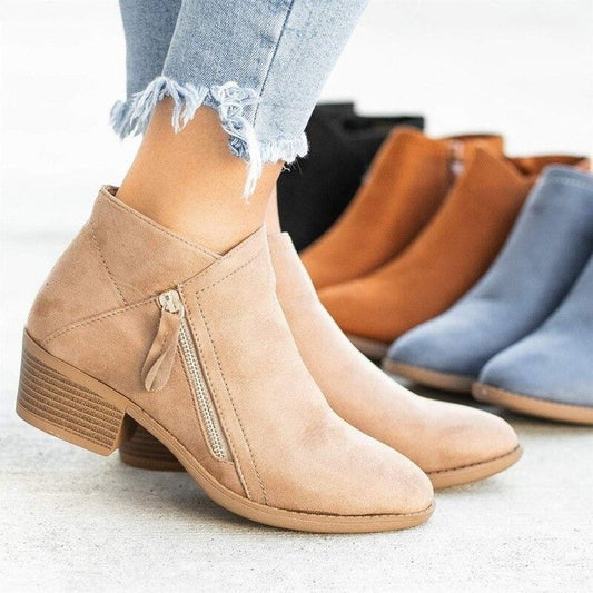 Suede Ankle Boots for Women – Stylish and Comfortable Footwear for Every Occasion