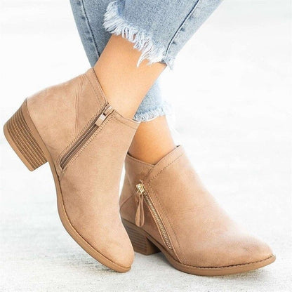 Suede Ankle Boots for Women – Stylish and Comfortable Footwear for Every Occasion