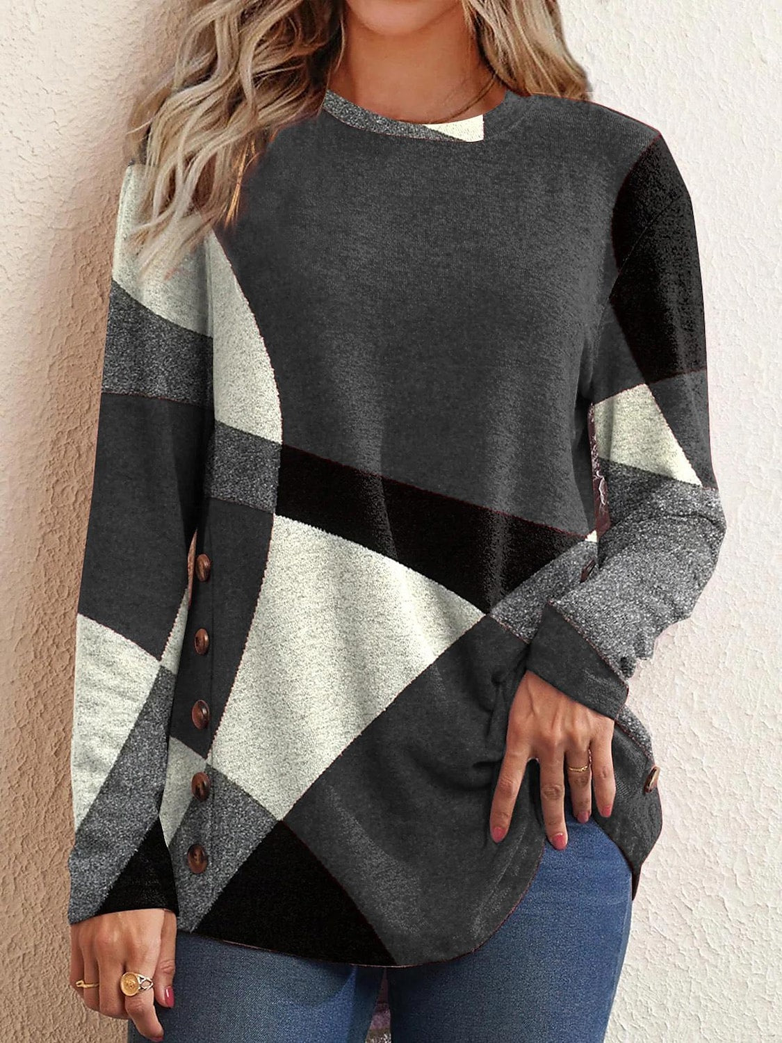 Casual Jumper for Women – Cozy Knit Sweater, Stylish Design for Everyday Wear