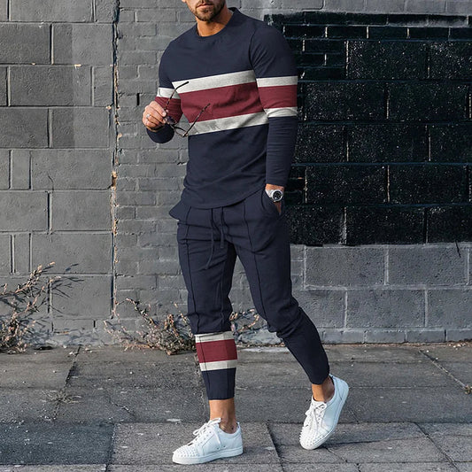 Men's Tracksuit Set – Stylish Athletic Wear for Gym, Running, and Casual Use