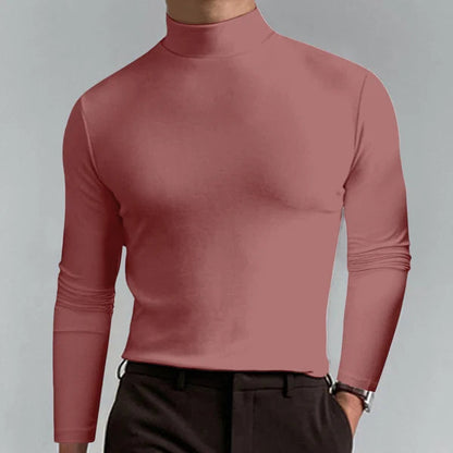 Men's Roll Neck Jumper – Warm Knit Sweater for Casual and Smart Style