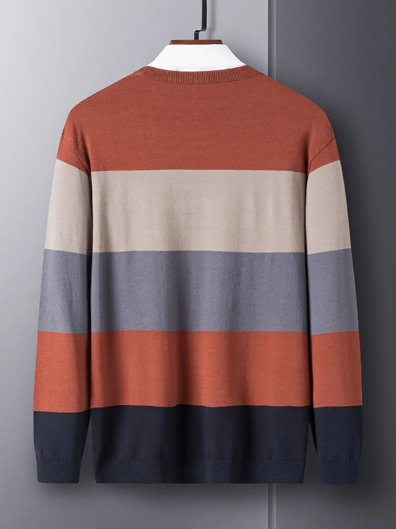 Men's Casual Jumper – Stylish Knit Sweater for Everyday Wear and Comfort