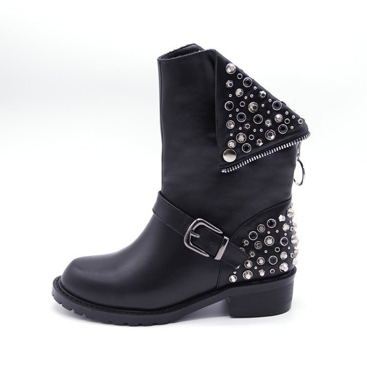 Studded Boots for Women – Stylish Ankle Boots with Durable Design