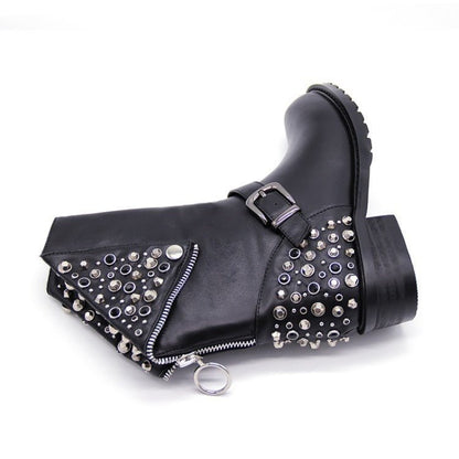 Studded Boots for Women – Stylish Ankle Boots with Durable Design