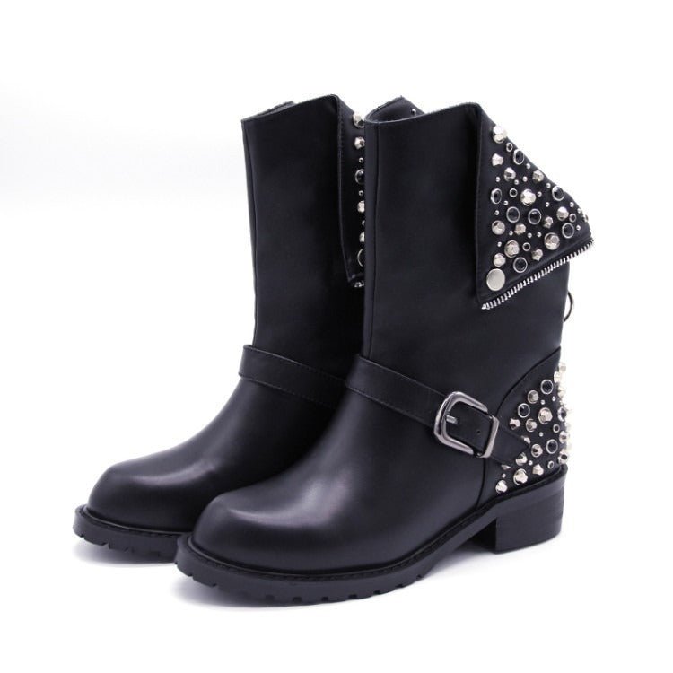 Studded Boots for Women – Stylish Ankle Boots with Durable Design