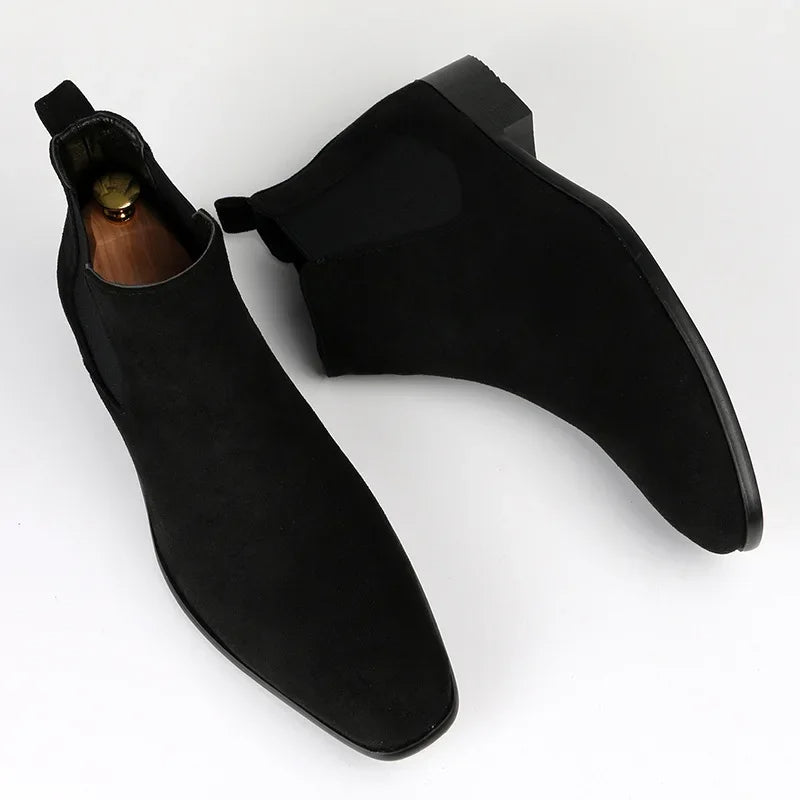 Men's Suede Boots – Elegant Stylish Footwear for Casual and Formal Wear