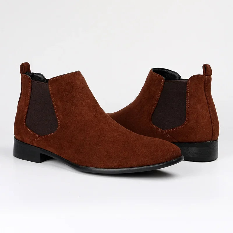 Men's Suede Boots – Elegant Stylish Footwear for Casual and Formal Wear