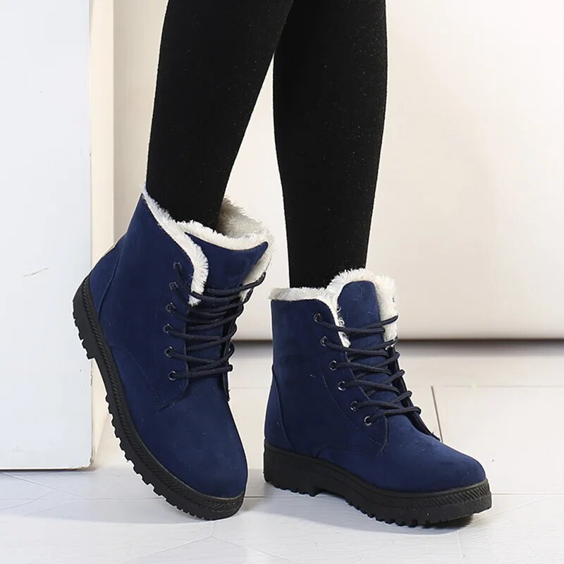 Winter Boots for Women – Stylish Waterproof Snow Boots with Warm Lining