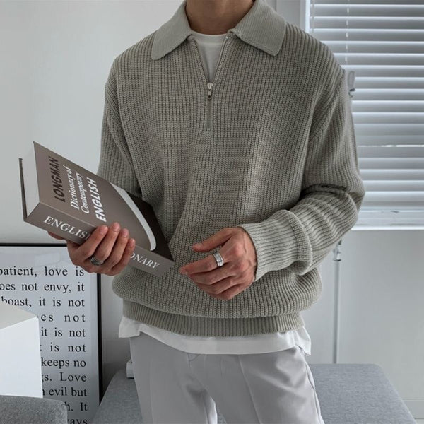 Men's Stylish Jumper – Trendy Knit Sweater for Casual and Smart Outfits