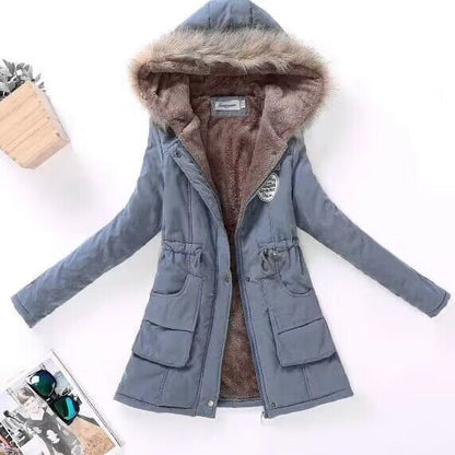 Winter Coat for Women – Warm Stylish Long Jacket with Hood and Pockets