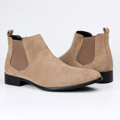 Men's Suede Boots – Elegant Stylish Footwear for Casual and Formal Wear