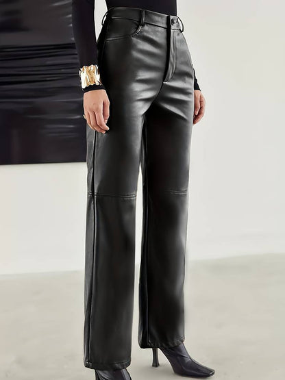 Women’s Straight Leg Trousers – Stylish Tailored Pants for Work & Casual Wear