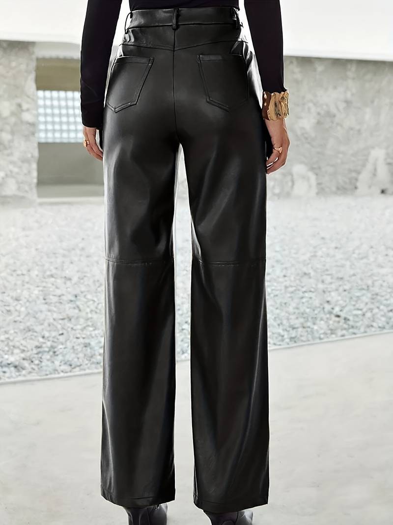 Women’s Straight Leg Trousers – Stylish Tailored Pants for Work & Casual Wear