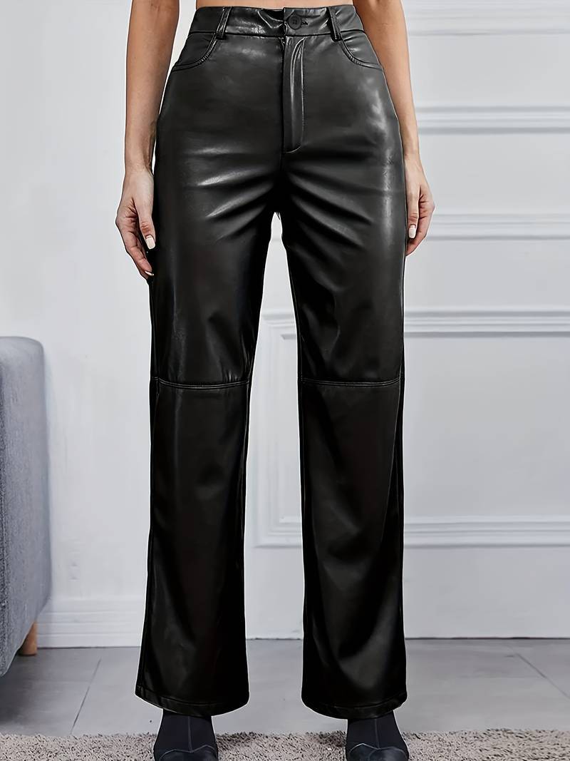 Women’s Straight Leg Trousers – Stylish Tailored Pants for Work & Casual Wear