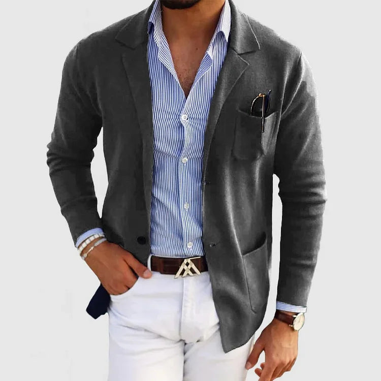 Men's Classic Blazer – Stylish Tailored Jacket for Formal and Casual Wear