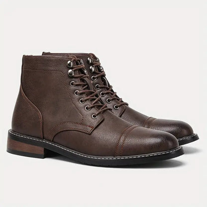 Men's Vintage Boots – Trendy Leather Ankle Boots for Casual and Formal Wear