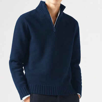 Men's Casual Knit Jumper – Soft Lightweight Sweater for Everyday Wear