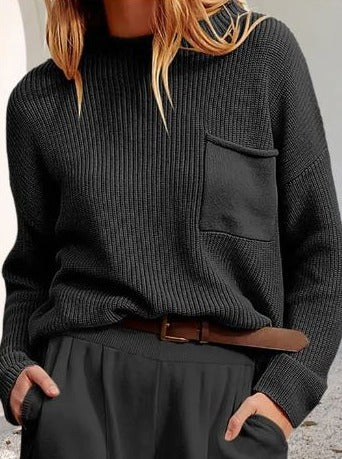 Women’s Classic Sweater – Cozy Knit Pullover for Casual and Chic Style