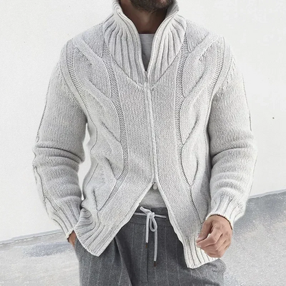 Men's Cardigan – Cozy Knit Sweater for Casual Wear and Layering