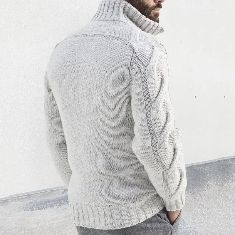 Men's Cardigan – Cozy Knit Sweater for Casual Wear and Layering