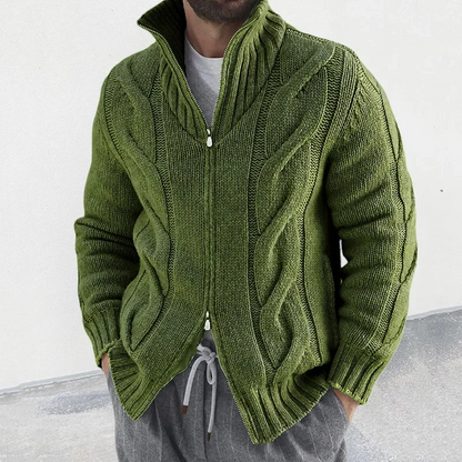 Men's Cardigan – Cozy Knit Sweater for Casual Wear and Layering