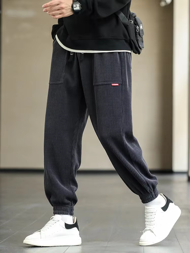 Men's Jogger Trousers – Stylish Cord Pants for Casual and Active Wear