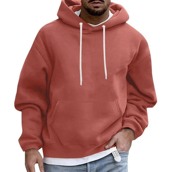 Hooded Pullover Men – Stylish Warm Sweatshirt for Casual Wear and Outdoor