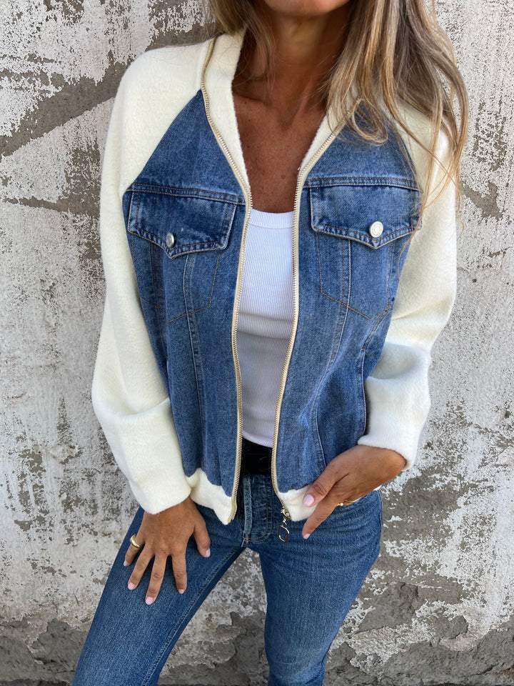 Denim Jacket Women – Modern Casual Jean Jacket with Stylish Fit and Design