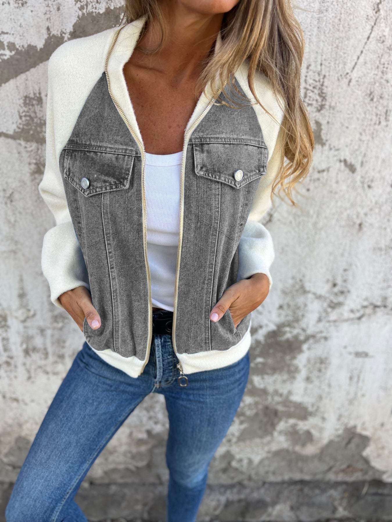 Denim Jacket Women – Modern Casual Jean Jacket with Stylish Fit and Design