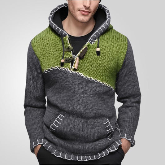 Hooded Pullover for Men – Stylish Lightweight Sweatshirt for Casual Wear