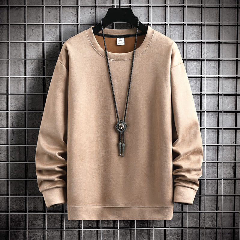 Men's Sweater – Plain Color Pullover, Soft Knit, Casual & Stylish Wear