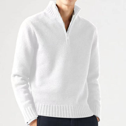 Men's Casual Knit Jumper – Soft Lightweight Sweater for Everyday Wear