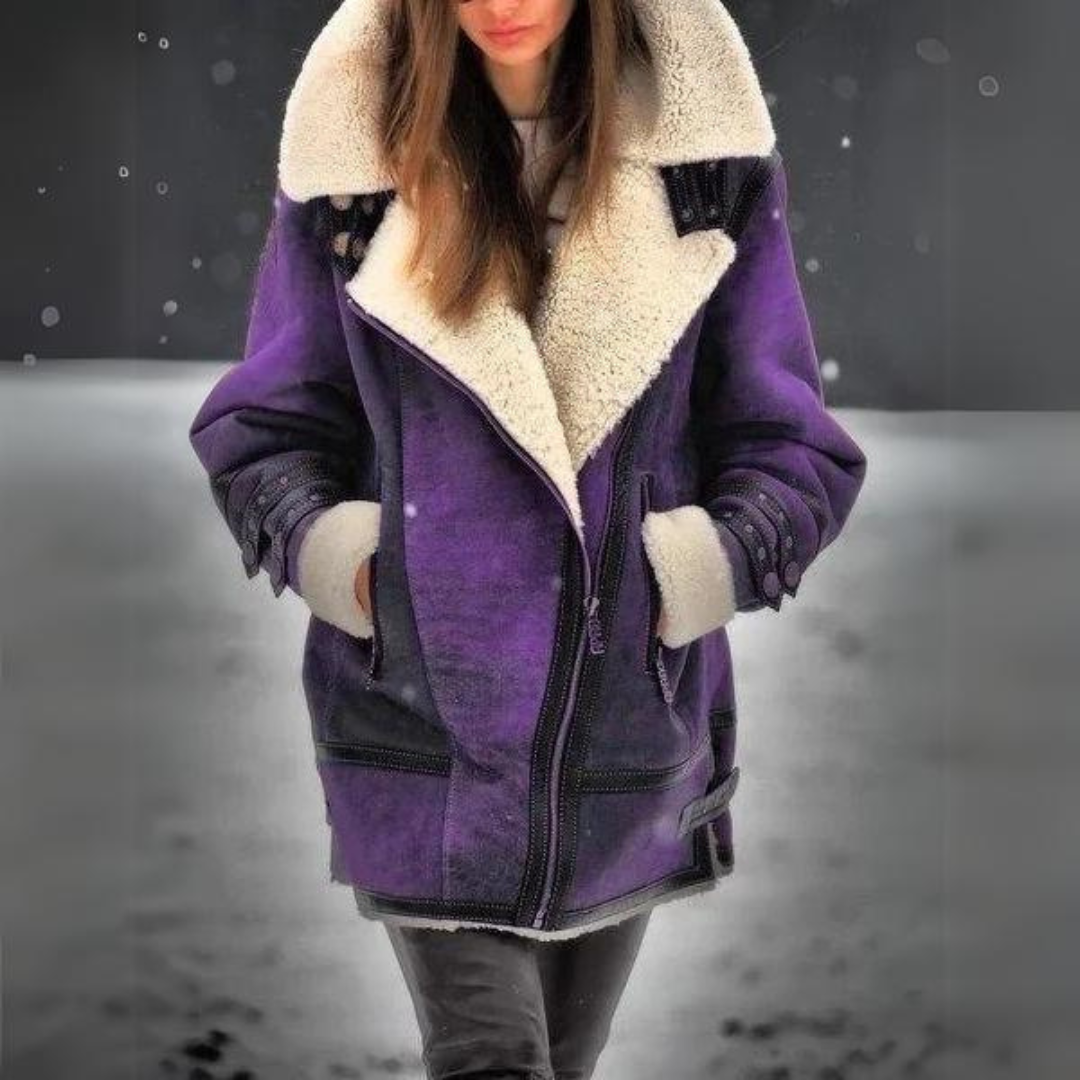 Winter Jacket for Women – Casual Warm Coat with Pockets and Stylish Design