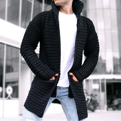 Men's Cozy Cardigan – Soft Knit Sweater for Casual Wear & Layering