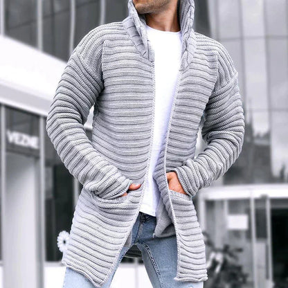 Men's Cozy Cardigan – Soft Knit Sweater for Casual Wear & Layering