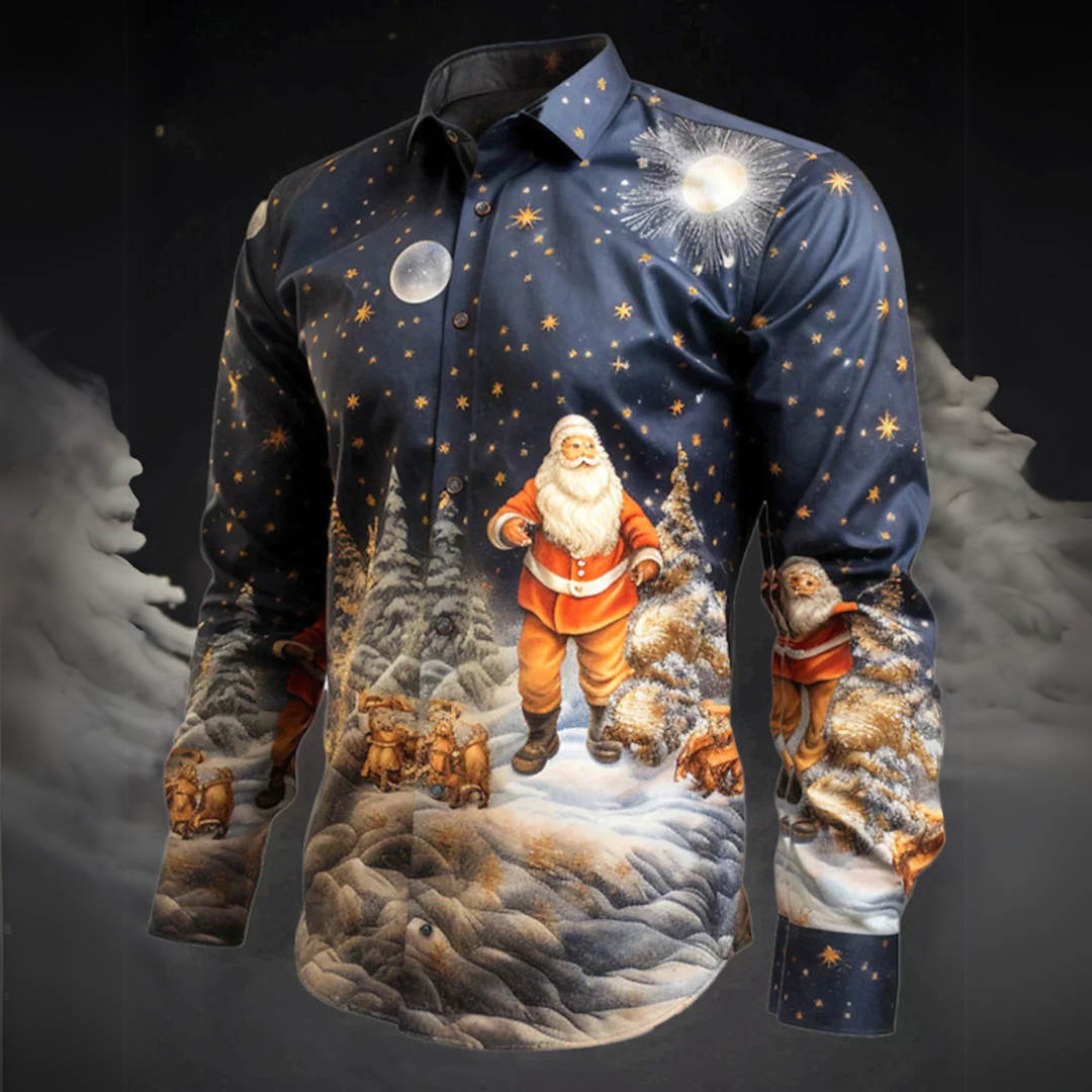 Christmas Shirt for Men – Stylish Holiday Tee with Fun Design and Comfort